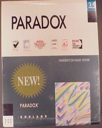 Borland Paradox 3.5 for DOS