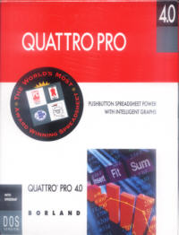 Borland Quattro Pro 4.0 for DOS