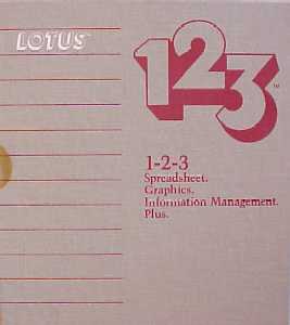 Lotus 1-2-3 1.0a for DOS, 5.25 