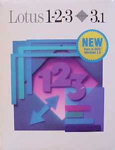 Lotus 1-2-3 for DOS release 3.1, 3.5 