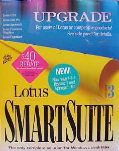 Lotus SmartSuite 3, Upgrade, 3.5 