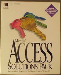 Microsoft Access Solutions Pack