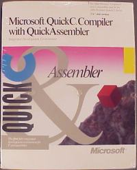 Microsoft QuickC Compiler with QuickAssembler 2.01 