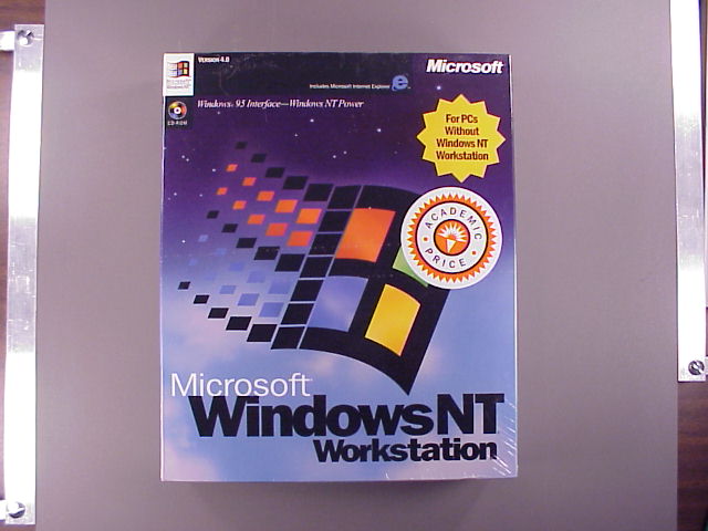 Microsoft Windows NT 4.0 Workstation Academic Edition