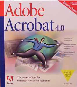 Adobe Acrobat 4.0 for Windows, Education Version