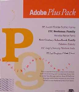 Adobe Plus Pack for Macintosh