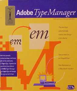 Type Manager 1.2 for Macintosh