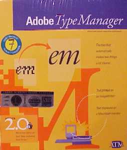 Adobe Type Manager 2.0 for Macintosh