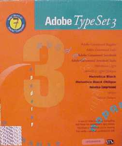 Adobe Type Set 3 for Macintosh