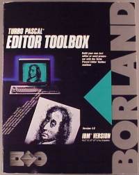 Borland Turbo Pascal Editor Toolbox