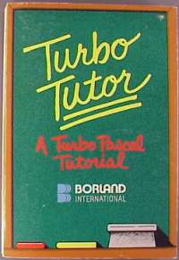 Borland Turbo Tutor 1.0 manual