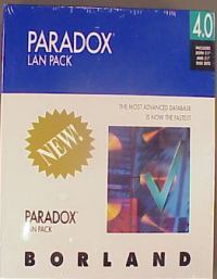 Borland Paradox 4.0 for DOS LAN Pack