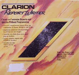 Clarion Report Writer, 3.5 