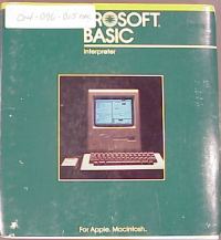 Microsoft MS-BASIC 1.0 Interpretor for Macintosh
