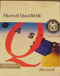 Microsoft QuickBASIC 4.5, old style