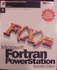 Microsoft FORTRAN PowerStation 4.0 Standard Edition