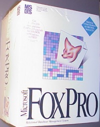 Microsoft FoxPro 2.0 Multi-user 6-Pack Database for MS-DOS