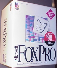 Microsoft FoxPro 2.6 for DOS standard