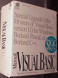 Microsoft Visual BASIC 2.0 Professional for Windows, upgrade