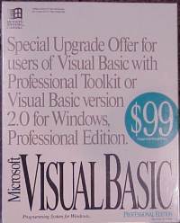 Microsoft Visual BASIC 3.0 Professional for Windows, version upgrade