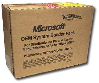 Microsoft Windows ME OEM 3-pack carton